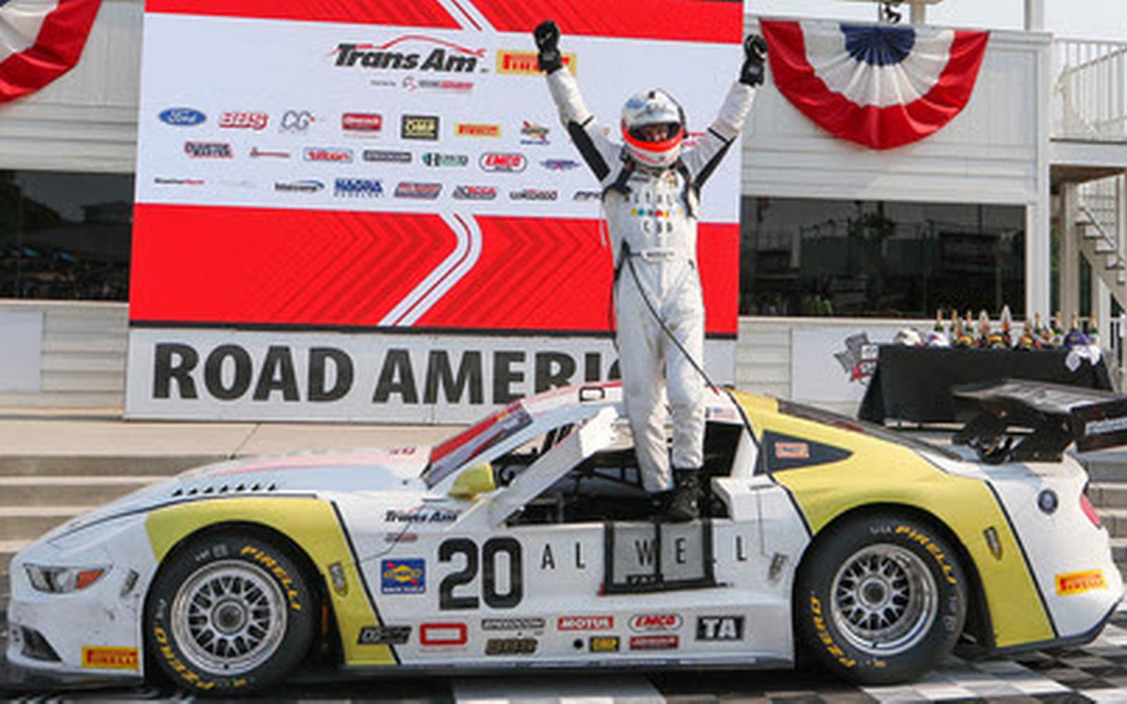 DYSON MAKES ROAD AMERICA THIRD STRAIGHT TRANS AM WIN AS TEAMMATE SMITH TAKES THIRD